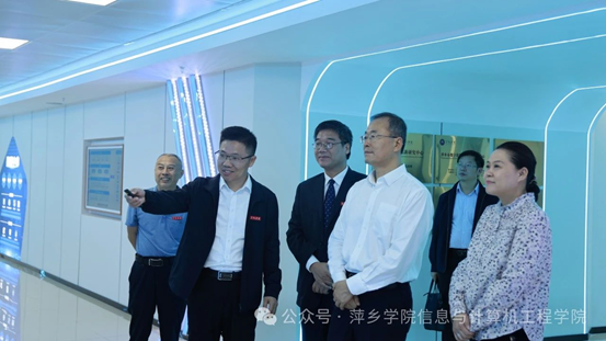 江西省副省长孙洪山调研“萍乡学院.欧博ABG·[中国]官方网站
”软件与信息安全测评中心